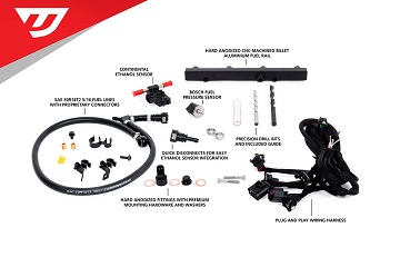 MPI Fuel Rail Upgrade Kit for MQB EA888.3 w/o Injectors