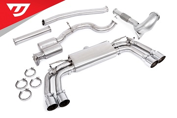 Performance Turbo-Back Exhaust System for 8Y S3